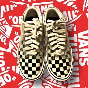 Vans Checkerboard Slip Skool W7.5